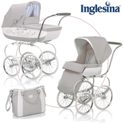  Inglesina Classica Stroller system with diaper bag and footmuff